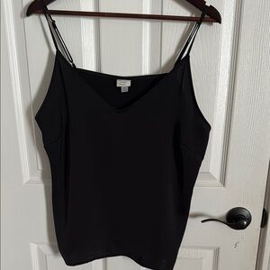 A New Day Black Fitted Sleeveless Camisole